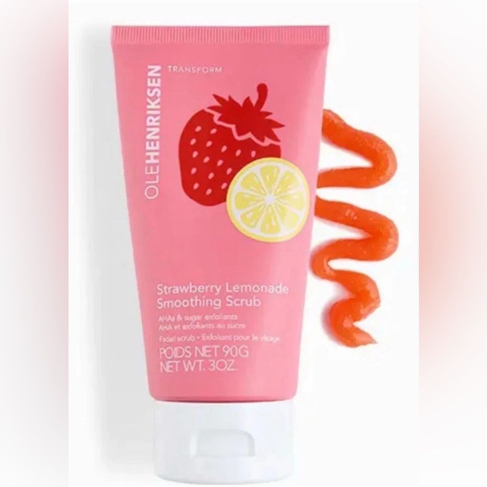 OLEHENRIKSEN Strawberry Lemonade Smoothing Scrub‎ 3.0 oz  New Full Size